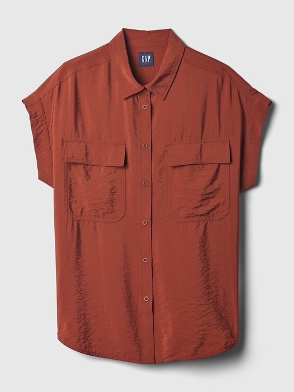 Gap utility shirt, smoked paprika brown